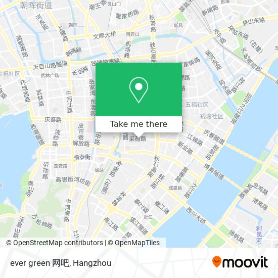 ever green 网吧 map