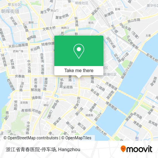 浙江省青春医院-停车场 map