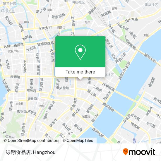 绿翔食品店 map