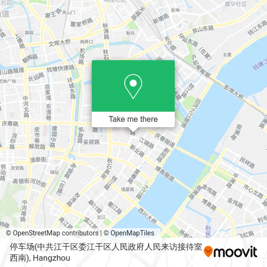 停车场(中共江干区委江干区人民政府人民来访接待室西南) map