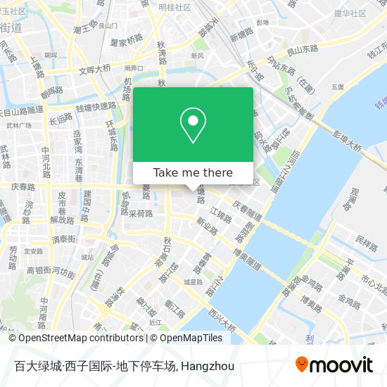 百大绿城·西子国际-地下停车场 map