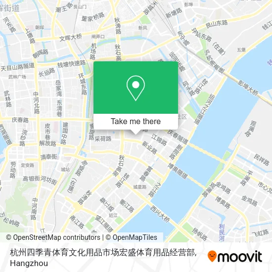 杭州四季青体育文化用品市场宏盛体育用品经营部 map