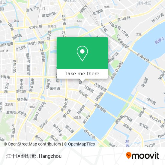 江干区组织部 map