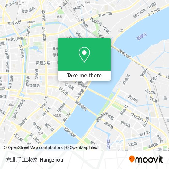 东北手工水饺 map