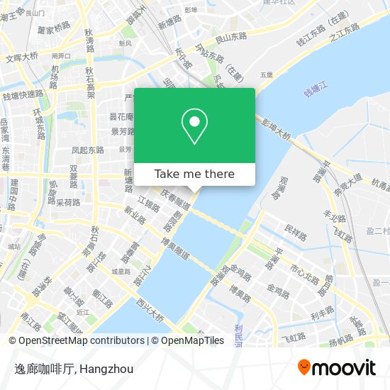 逸廊咖啡厅 map