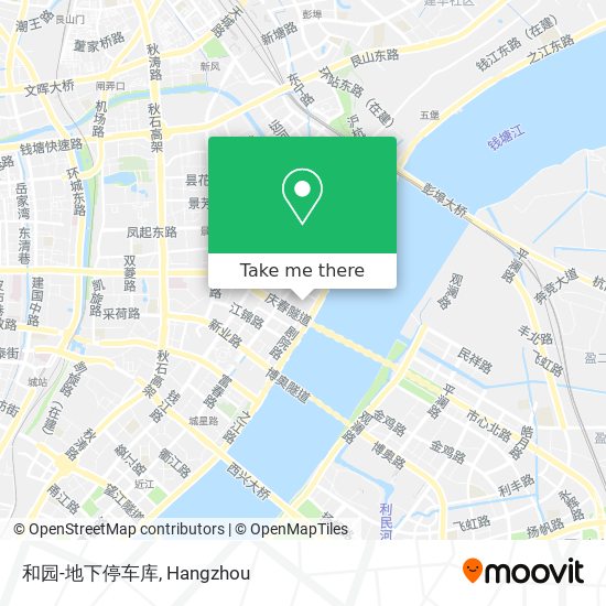 和园-地下停车库 map