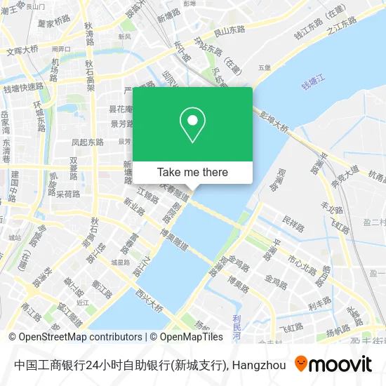 中国工商银行24小时自助银行(新城支行) map