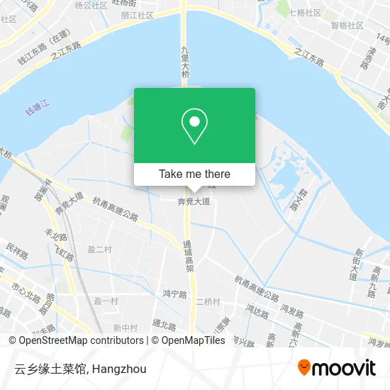 云乡缘土菜馆 map