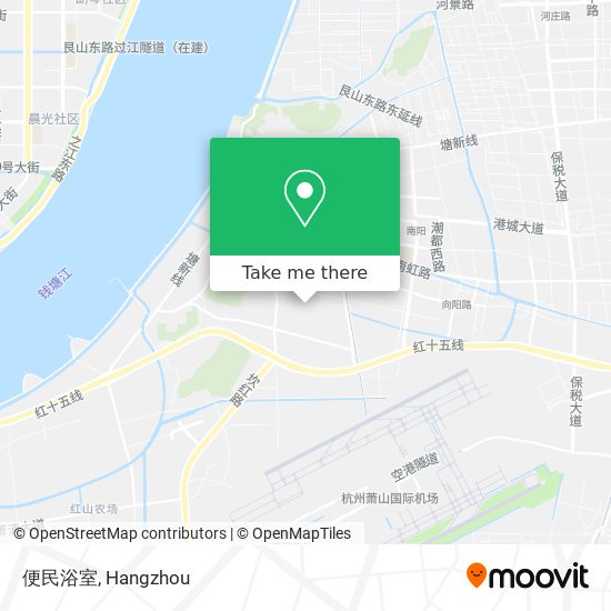便民浴室 map