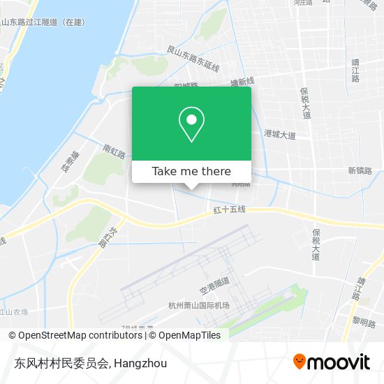 东风村村民委员会 map