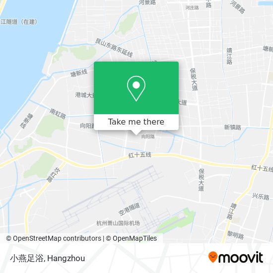 小燕足浴 map