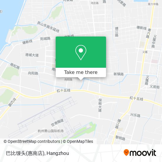 巴比馒头(惠南店) map