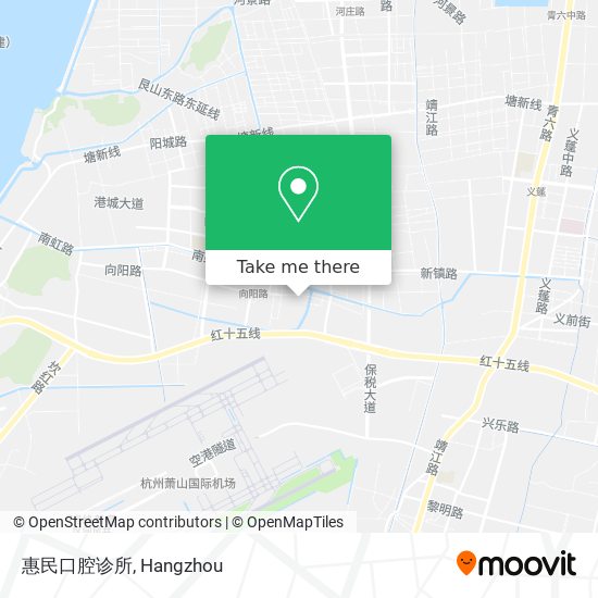 惠民口腔诊所 map