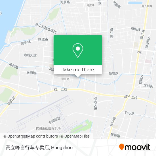 高立峰自行车专卖店 map
