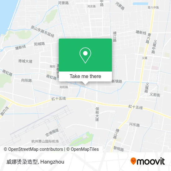 威娜烫染造型 map