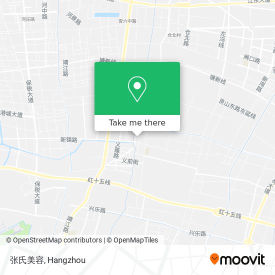 张氏美容 map