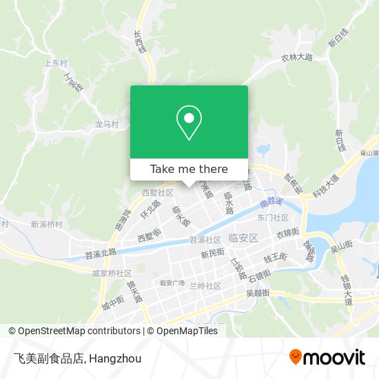 飞美副食品店 map