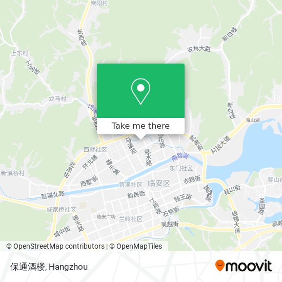 保通酒楼 map