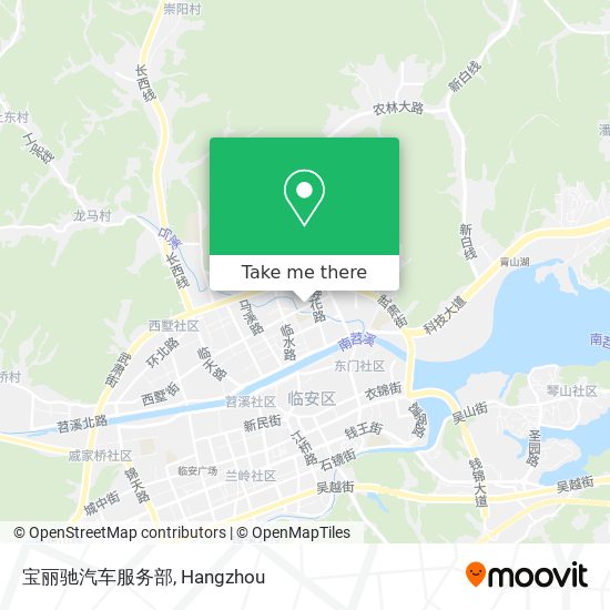 宝丽驰汽车服务部 map