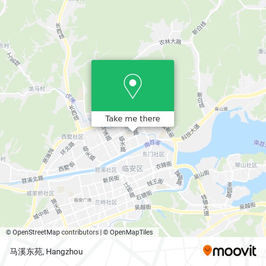马溪东苑 map