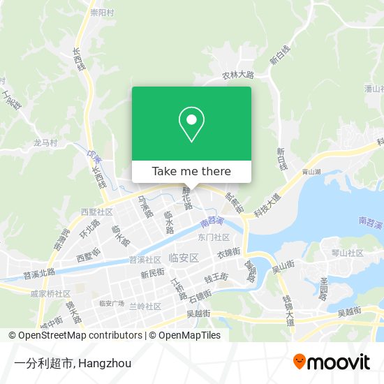 一分利超市 map
