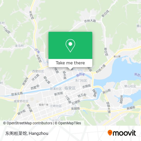 东阁粗菜馆 map