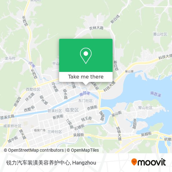 锐力汽车装潢美容养护中心 map