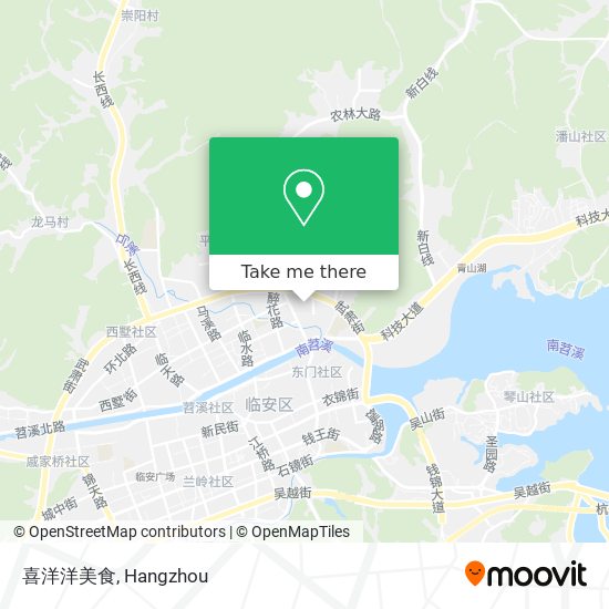 喜洋洋美食 map