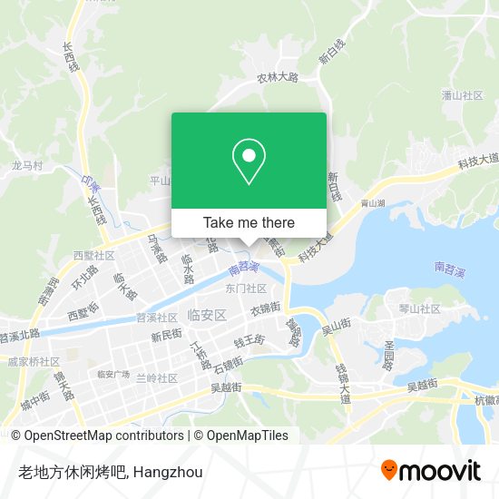 老地方休闲烤吧 map