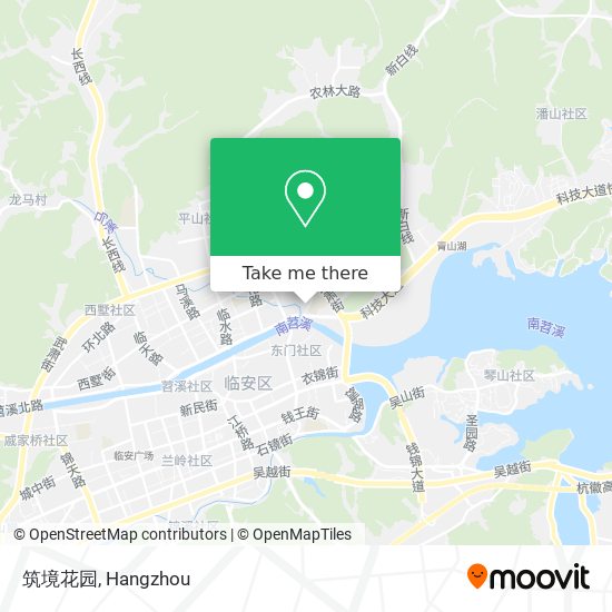 筑境花园 map