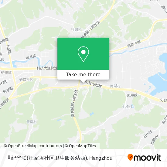 世纪华联(汪家埠社区卫生服务站西) map