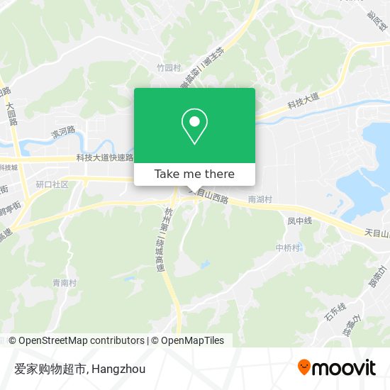 爱家购物超市 map