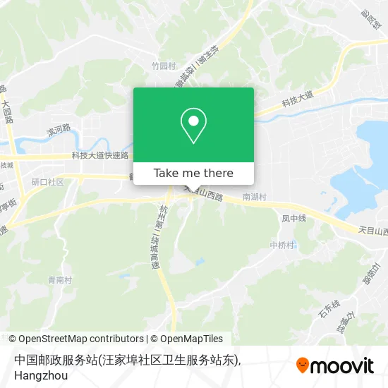 中国邮政服务站(汪家埠社区卫生服务站东) map