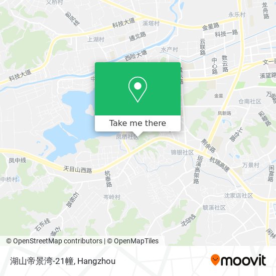 湖山帝景湾-21幢 map