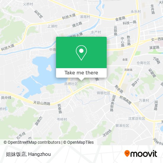 姐妹饭店 map
