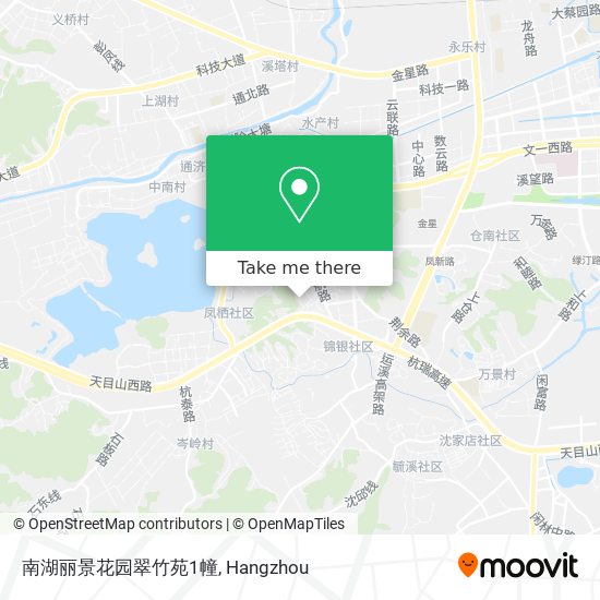 南湖丽景花园翠竹苑1幢 map