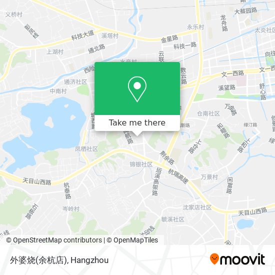 外婆烧(余杭店) map