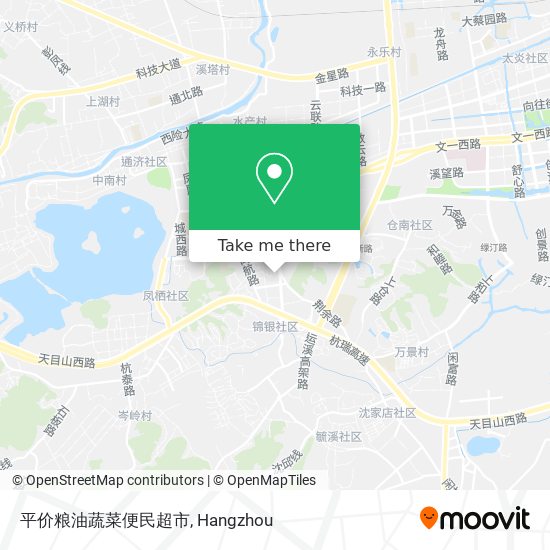 平价粮油蔬菜便民超市 map