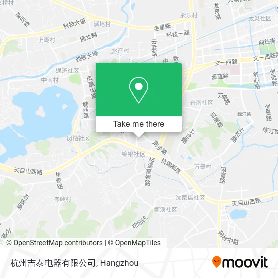 杭州吉泰电器有限公司 map