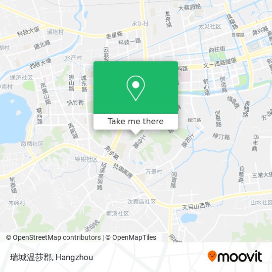 瑞城温莎郡 map
