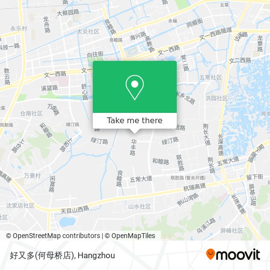 好又多(何母桥店) map