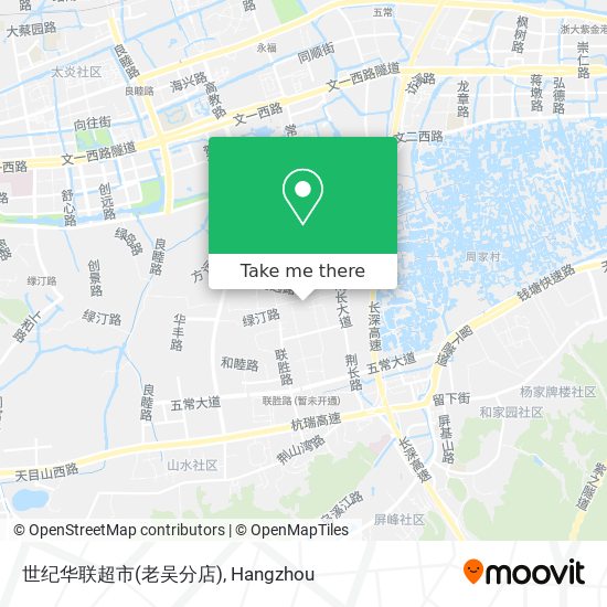 世纪华联超市(老吴分店) map
