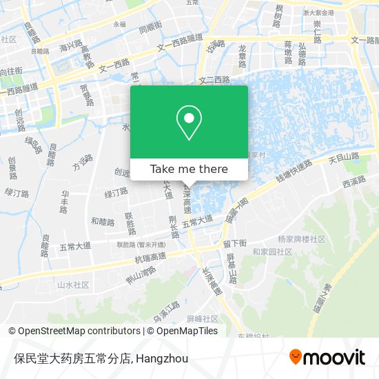 保民堂大药房五常分店 map