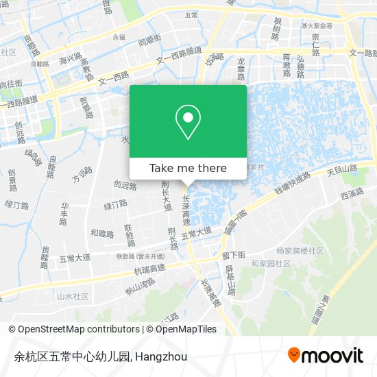 余杭区五常中心幼儿园 map