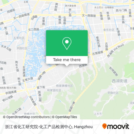 浙江省化工研究院-化工产品检测中心 map
