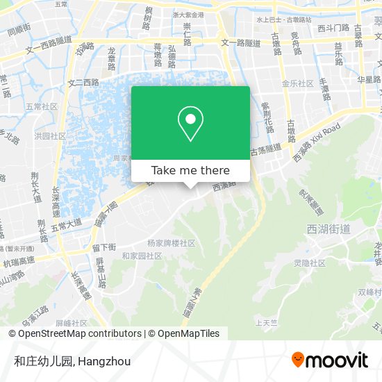 和庄幼儿园 map