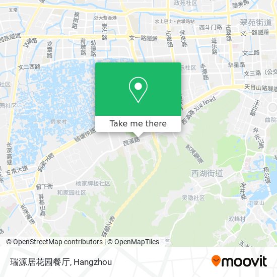 瑞源居花园餐厅 map
