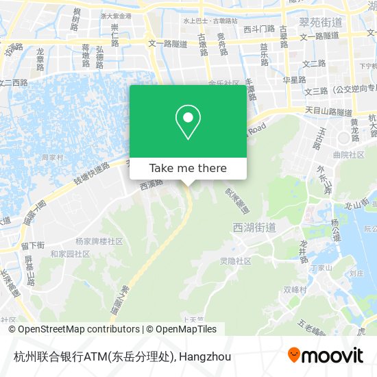 杭州联合银行ATM(东岳分理处) map