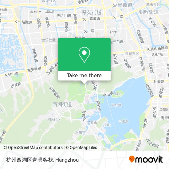 杭州西湖区青巢客栈 map