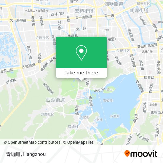青咖啡 map